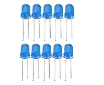 5 MM BLUE LED (10 PCS)